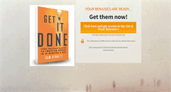 Desktop Screenshot of getitdonebonus.com